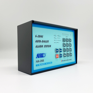 Sistema de alarma de seguridad para el hogar, alarma antirrobo inteligente de tamaño Mini con cable, 6 zonas, con marcador automático