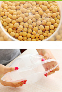 ふた付き7パック食品貯蔵容器ネスト積み重ね可能なプラスチック貯蔵ボウルマルチカラーキッチンボウル食品貯蔵 - Product Image 6
