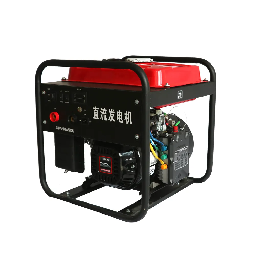 8KW 48V Portable DC Gasline Generator For Commication Industry