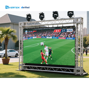 كابينة VERTEX عالية الدقة فيديو x1000mm 500X500mm خزانة P3.91 P4.81 في الهواء الطلق لوحة خلفية 500ay - Product Image 1