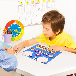 子供の学習のためのフェルト教育玩具,指の番号おもちゃ赤ちゃんの学習数学を数える - Product Image 6