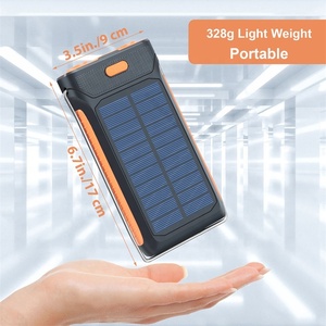 2024新产品电子太阳能电源高要求便携式手机太阳能充电器带led灯 - Product Image 2