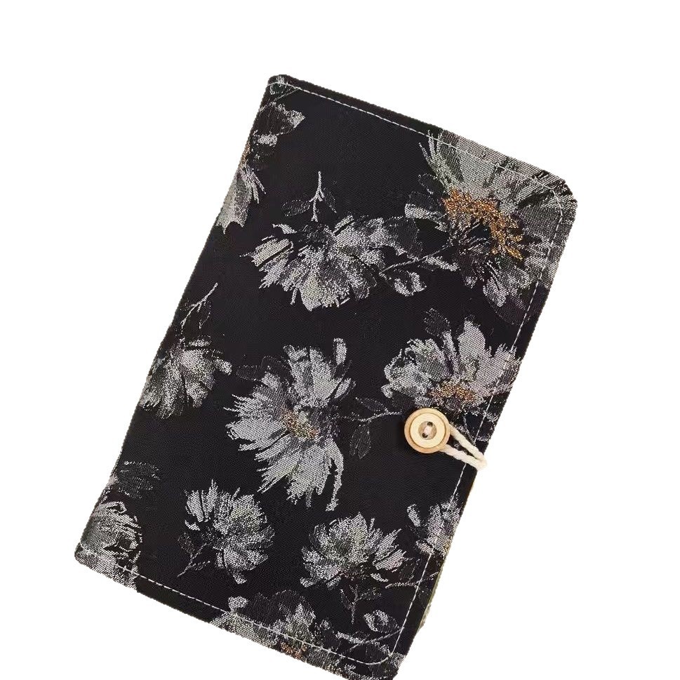 #17 encre noire laver fleur