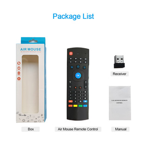 Universal-fernbedienung 2.4Ghz Wireless Mini Keyboard Airmouse mit Infrared lernen funktion für smart TV, IPTV,Projector,TV box - Product Image 6