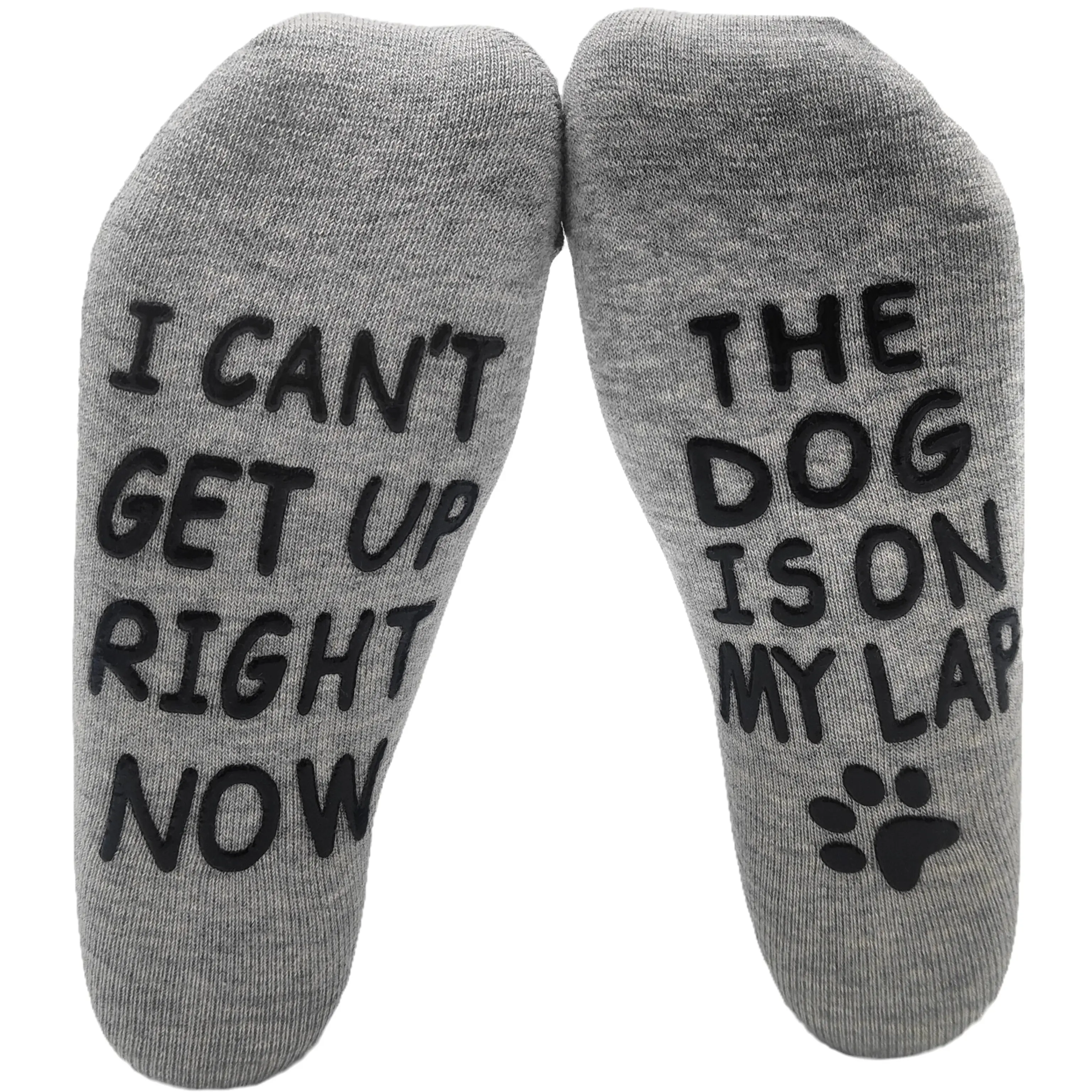 Я не могу подняться прямо сейчас, собака на мои носки, забавные носки для пола, новые и удобные противоскользящие. Подарок для любителей собак