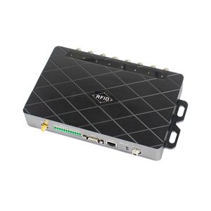 リモートUHF固定RFID 8チャンネルリーダーRFID在庫システム用高速かつ強力なアンチジャミングRFIDリーダーブラックAndroid MIFARE - Product Image 2