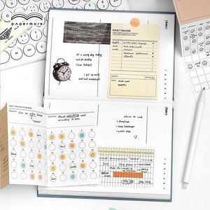 ウィークリープランナー折りたたみ式メモ帳ToDoリストノート装飾パッドの作成楽しいメモ日記学用品カスタマイズ可能 - Product Image 5