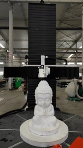 Фабрика JInan ATC 4 оси 5 оси Cnc маршрутизатор гравировальный станок для 3d деревянного пенополистирола резьба по дереву - Product Image 6