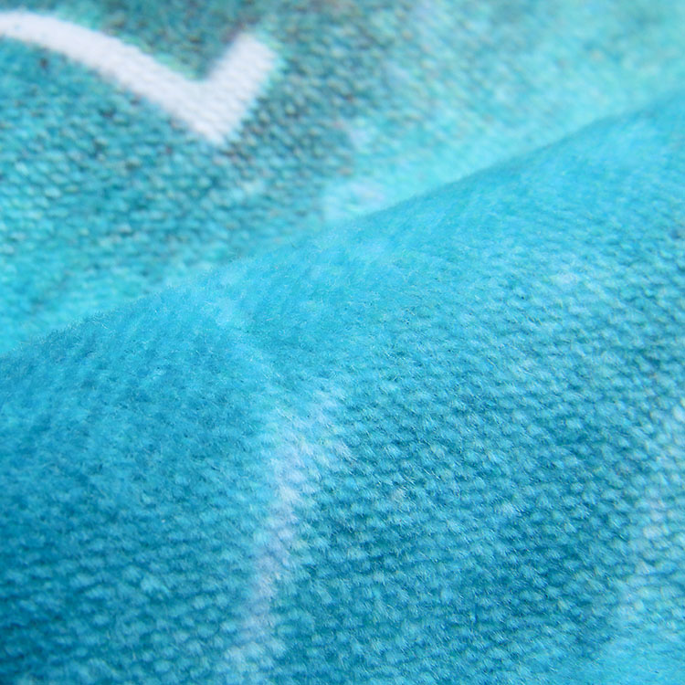 Fancy design custom printed 100% cotton sand free beach towels