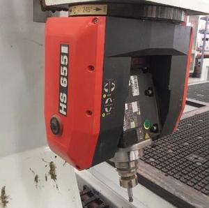 Fresadora de enrutador CNC de 5 ejes ATC, mesa de trabajo doble, carpintería para fabricación de moldes, bomba Syntec, engranaje de rodamiento PLC - Product Image 5