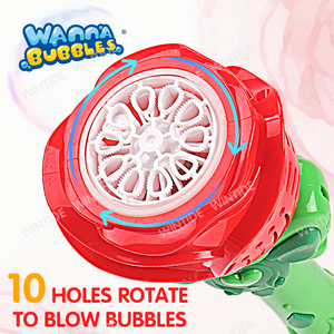 Großhandel ODM OEM 24,5 cm Rose Flower Bubble Stick Kind Outdoor Spielzeug Geburtstags feier Spielzeug Bubble <span class=keywords><strong>Wand</strong></span> für Mädchen - Product Image 2