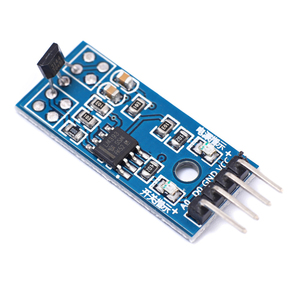 Módulo de sensores Hall 3144E 4pin Interruptor Hall Velocidad Interruptores magnéticos Módulo de sensor de conteo de velocidad - Product Image 1