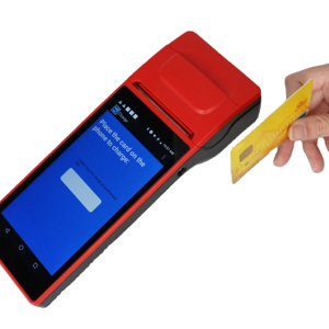 NFC считыватель кредитных карт считыватель QR-кодов портативный pos-аппарат ручной pos-терминал термопринтер - Product Image 3