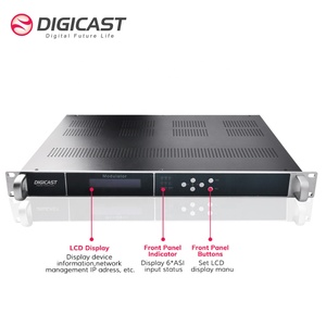 ホテルシステム用のIPからRFDVB-T変調器を備えたインターネットHTTP HLS SRT RTMPからDVB-C QAM変調器 - Product Image 4