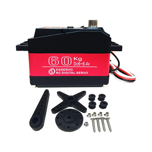 Yüksek tork DS5160 SSG Servo ile 25T kol modeli parçaları 1/5 RC araba helikopter 60KG dijital Servo RC - Product Image 4