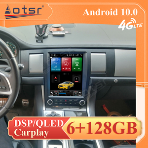 Jaguar XF için XFL 2004 - 2015 Android 10.0 128G 6G RAM Tesla ekran araba GPS navigasyon oto stereo multimedya oynatıcı radyo teyp - Product Image 2