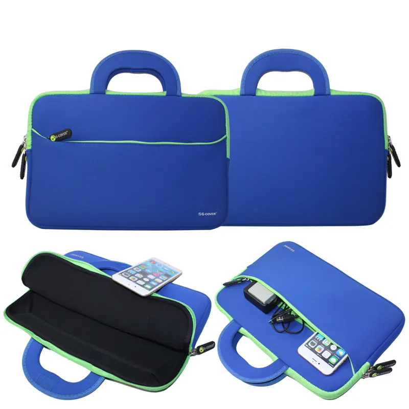 Universal 11.6" inch Laptop Sag Promotion Soft Neoprene PC Tablet Sleeve Bag Kids Tablet Storage Case