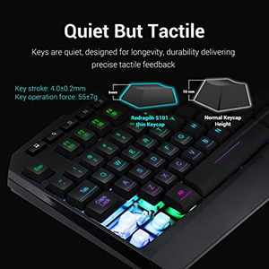 2025 Hot RGB Backlit, <strong>Programmable</strong>, Computer-illuminated Multimedia Keys Switch Gamer Mechanical Gaming <strong>Keyboard</strong> - Product Image 3