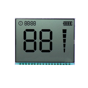 Benutzer definierte Größe 7 Segment LCD-Anzeige 3V LCD-Modul für Waschmaschine Motorrad Auto Tachometer Instrument Dashboard Cluster - Product Image 3