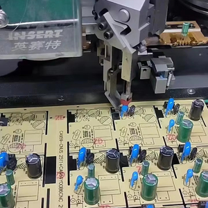 Kapasitör Plug-in otomatik Pin ekleme smt makinesi pcb smt yakala ve yerleştir makinesi küçük smt makineleri - Product Image 1
