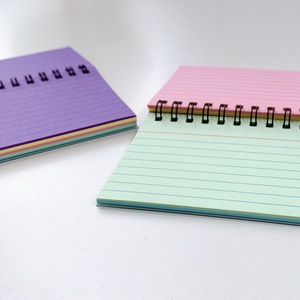 School Minimalist Horizontal Color <strong>Index</strong> Card Small <strong>Notebook</strong> Coil Creative Memo <strong>Notebook</strong> Wholesale Detachable Spiral <strong>Notebook</strong> - Product Image 1