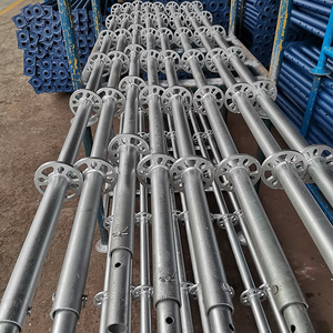 Materiales de Construcción galvanizado fachada ringlock andamio ledger 3M ringlock para la construcción