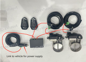 JYD 3,5 Zoll Klappen-Sportauspuff passend für M340i <span class=keywords><strong>G20</strong></span> G22 BMW M440/M440i aus 304 Edelstahl Valvetronic Auspuffanlage mit 4 Endrohren - Product Image 5