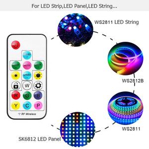Мини диммер CCT RGB RGBW пиксельный светодиод DC5V ~ 24V Мини RF пульт дистанционного управления для светодиодных ламп - Product Image 6