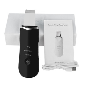 Best seller siyah nokta akne sökücü comedone cilt bakımı 7 adet esthetician malzemeleri güç şarj ile cilt scrubber