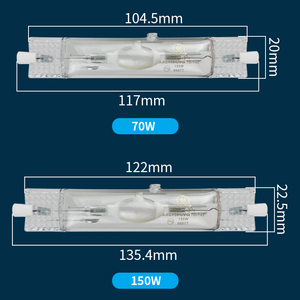 GE-<span class=keywords><strong>MH</strong></span> 220V Rx7S 70 Вт 150 Вт двусторонний металлогалогенные лампы - Product Image 2