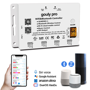 4 porte pixel led controller smart app wifi intelligente musica vocale sincronizzazione led luce pixel con controller - Product Image 1