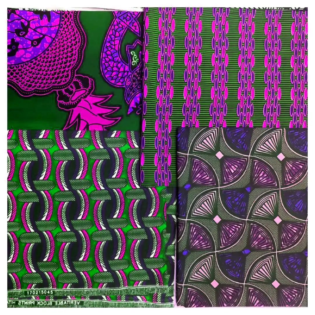 China factory Ankara Design Wax Fabric Wax Printing 100% Cotton African Wax Fabric For Dress