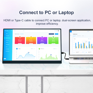 4k显示器17.3英寸便携式显示器，带C型输入USB 5V - Product Image 4