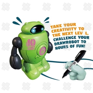 KW natale tema novità linea Tracking Robot disegno induttivo Puzzle tascabile Robot giocattolo pista Robot per bambini - Product Image 3