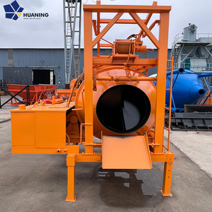 Máy TRỘN BÊ TÔNG DIESEL hiệu quả cao jzc500 10-14m3/h với bơm nâng 17-25m dễ dàng vận chuyển và xả thủ công - Product Image 5