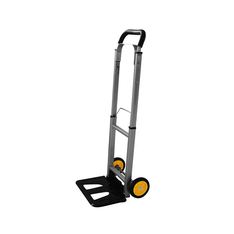 Vendita calda A Buon Mercato Prezzo di Alluminio 2 Ruote In Alluminio Alimentato Scala Arrampicata Trolley