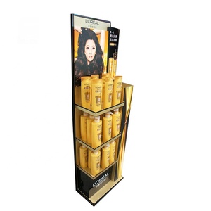 Tùy chỉnh các tông mỹ phẩm đứng dầu gội sàn hiển thị đứng Mỹ phẩm dầu gội tông hiển thị đứng cho tóc dầu gội đầu - Product Image 3