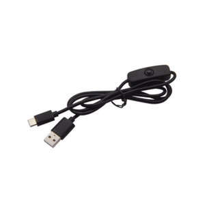 Cavo di ricarica USB universale tipo C 5V 3A per cavo di alimentazione Raspberry Pi 4 con interruttore ON/OFF per RPI 4 modello B RPI 4B Compute