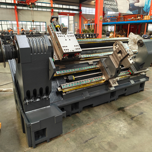 Letto obliquo cnc tornio TCK56A-1500 macchina tornio cnc programmazione controcampo CNC
