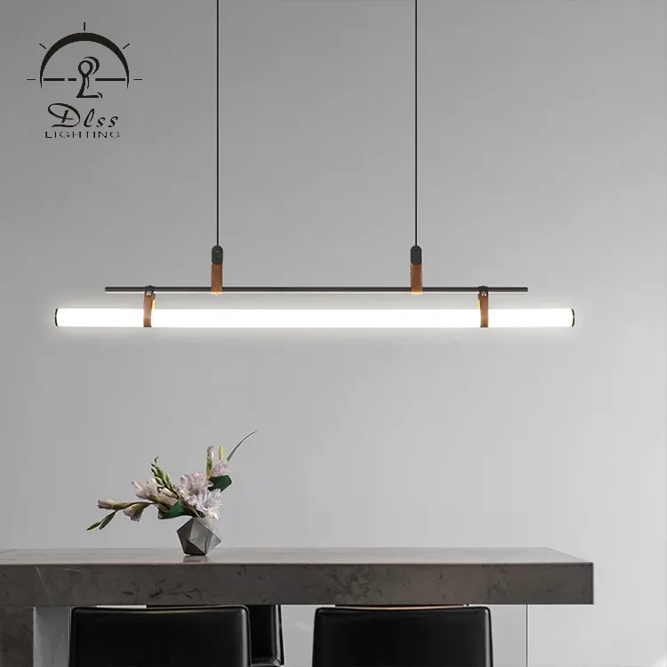 Neuer Artikel Einfacher Luxus-Stil Moderne Indoor-Klassen zimmer Küche Hängende LED-Pendel leuchte Röhre