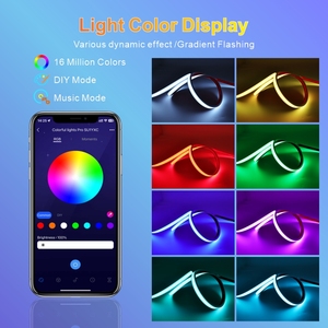Fast Delivery 24V RGB COB Smart Strip <strong>Light</strong> <strong>5050</strong> <strong>Led</strong> Strip APP Wifi Remote Controlled High Luminance Strip <strong>Light</strong>