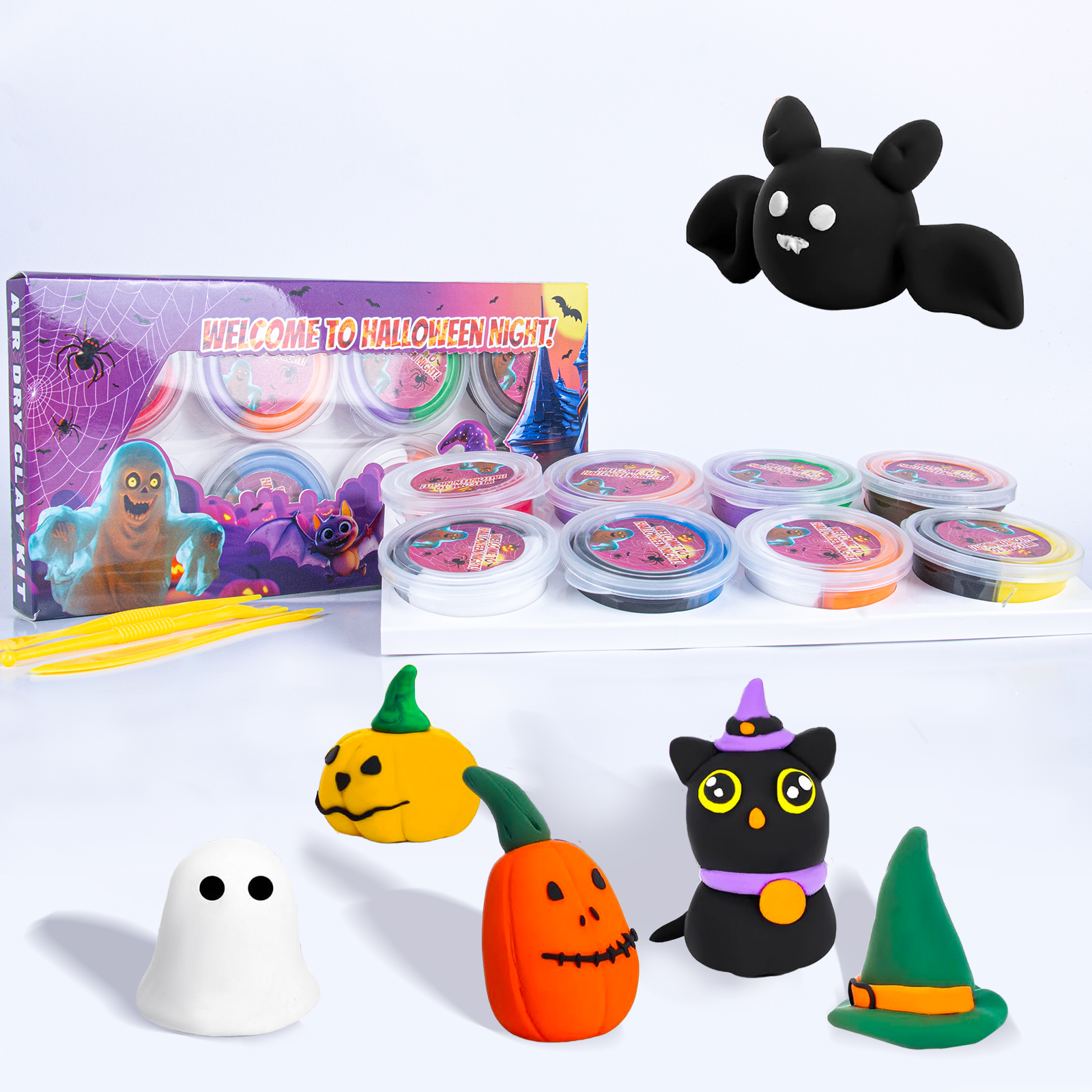 Trousse d'argile Halloween
