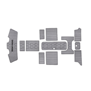 Trung Quốc Nhà cung cấp không độc hại du thuyền Màu Xám Sọc chống sương tấm thuyền sàn thảm tổng hợp EVA biên giới Dải TRIM - Product Image 2