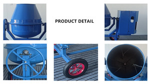 Fabrika fiyat 350 litre dizel Powered çimento beton mikseri manuel deşarj motoru Motor çekirdek bileşenleri ile çin'de yapılan - Product Image 5
