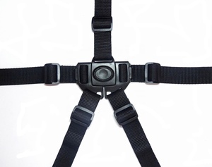 Sabuk pengaman bayi kereta dorong kursi tinggi anak kustom 5 titik sabuk pengaman untuk perjalanan goyang yang dioperasikan dengan koin - Product Image 3