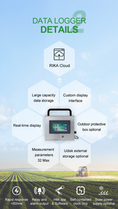 RK160-02 WiFi GPRS <strong>Wind</strong> Speed Direction Display Recorder Monitoring Station <strong>with</strong> <strong>Data</strong> <strong>Logger</strong> - Product Image 2