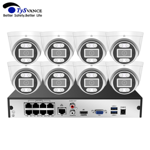 16CH 8MP Smart Dual Light IP POE Sistema de cámara Guard Viewer OEM Audio 8CH 4CH Seguridad Torreta Cámara de red CCTV 4K NVR Kit - Product Image 2
