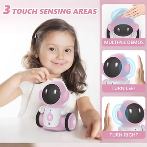 インテリジェントロボット子供用早期学習機械インテリジェントロボット玩具音声制御付きタッチaiおもちゃ子供用おもちゃai - Product Image 4