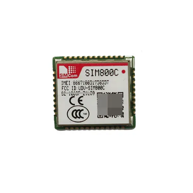 SIMCOM — SIM800C 2G GSM 24M BT, connexion de petite taille à interface LCC, nouveau modèle