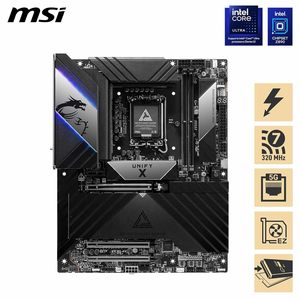 MSI MEG Z890 Unify-X ATX scheda madre supporta Intel Core Ultra processori serie 2 LGA 1851-110A memoria DDR5 9600 + MT/s OC PCIe - Product Image 2